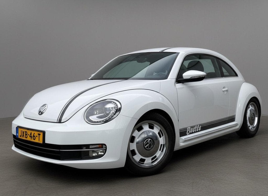 Volkswagen Beetle 1.2 TSI Sport Airco Cruise Led Navi Lmw 14, Auto's, Voorwielaandrijving, Stof, Gebruikt, 4 cilinders