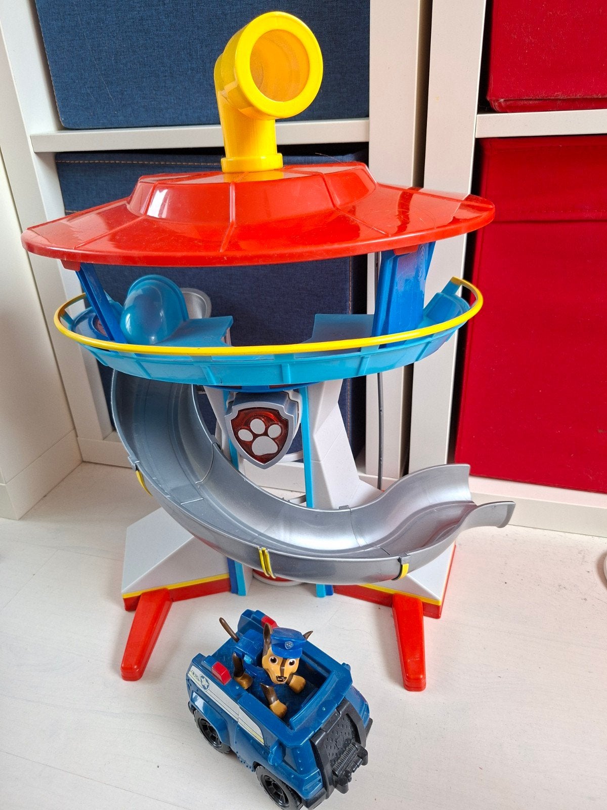 Paw Patrol Uitkijktoren met Chase voertuig, Kinderen en Baby's, Speelgoed | Actiefiguren, Ophalen of Verzenden