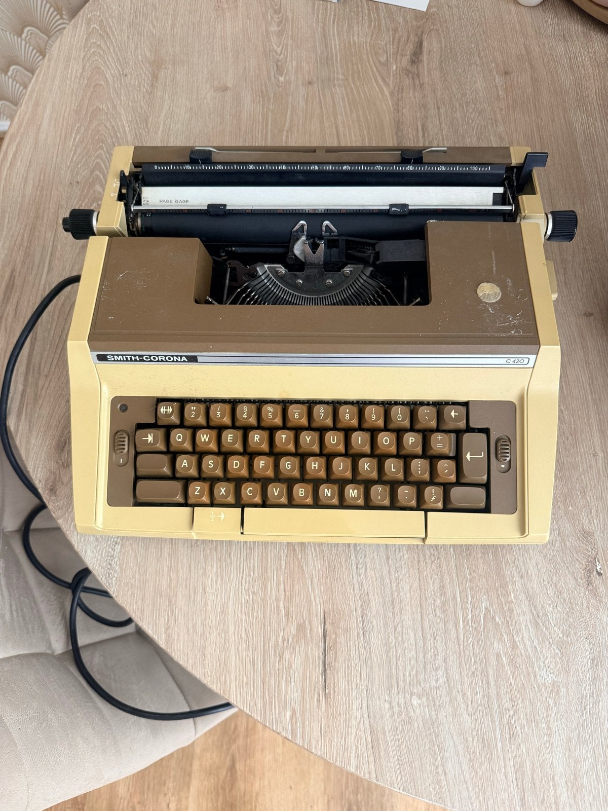 Smith-Corona C420 elektrische typemachine – ongecontroleerd, Ophalen of Verzenden