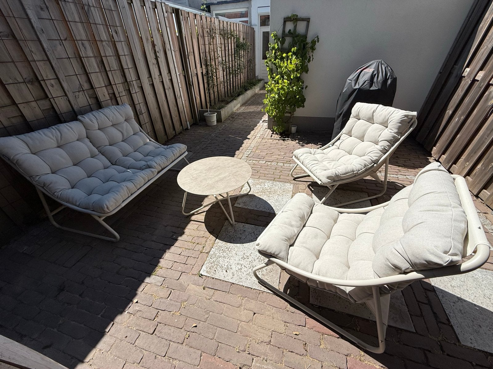 Intratuin Eline Loungeset - 4 zitplaatsen, Ophalen, Gebruikt, Loungeset, Bank