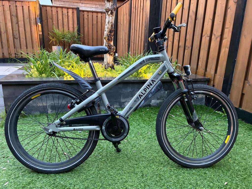 Alpina trail Desert Grey 22 inch fiets - Zo goed als nieuw, Ophalen, Zo goed als nieuw, Velgrem, 20 inch of meer