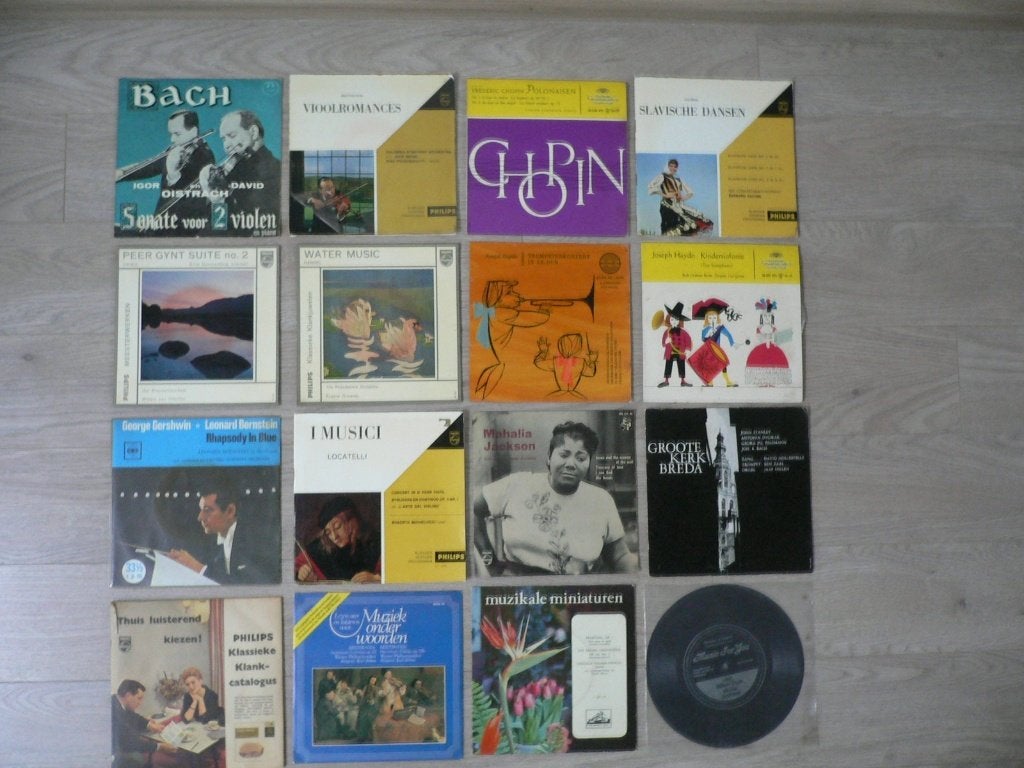 Vinyl singles klassiek jaren ‘50/’60, Cd's en Dvd's, Vinyl Singles, Klassiek, 7 inch, Ophalen of Verzenden, Zo goed als nieuw