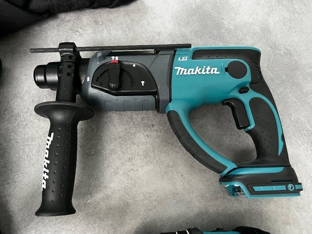 MAKITA DLX4017 18V ACCU COMBISET BOREN SCHROEVEN SLIJPEN LXT, Ophalen of Verzenden, Nieuw, 700 tot 1000 watt, Overige typen