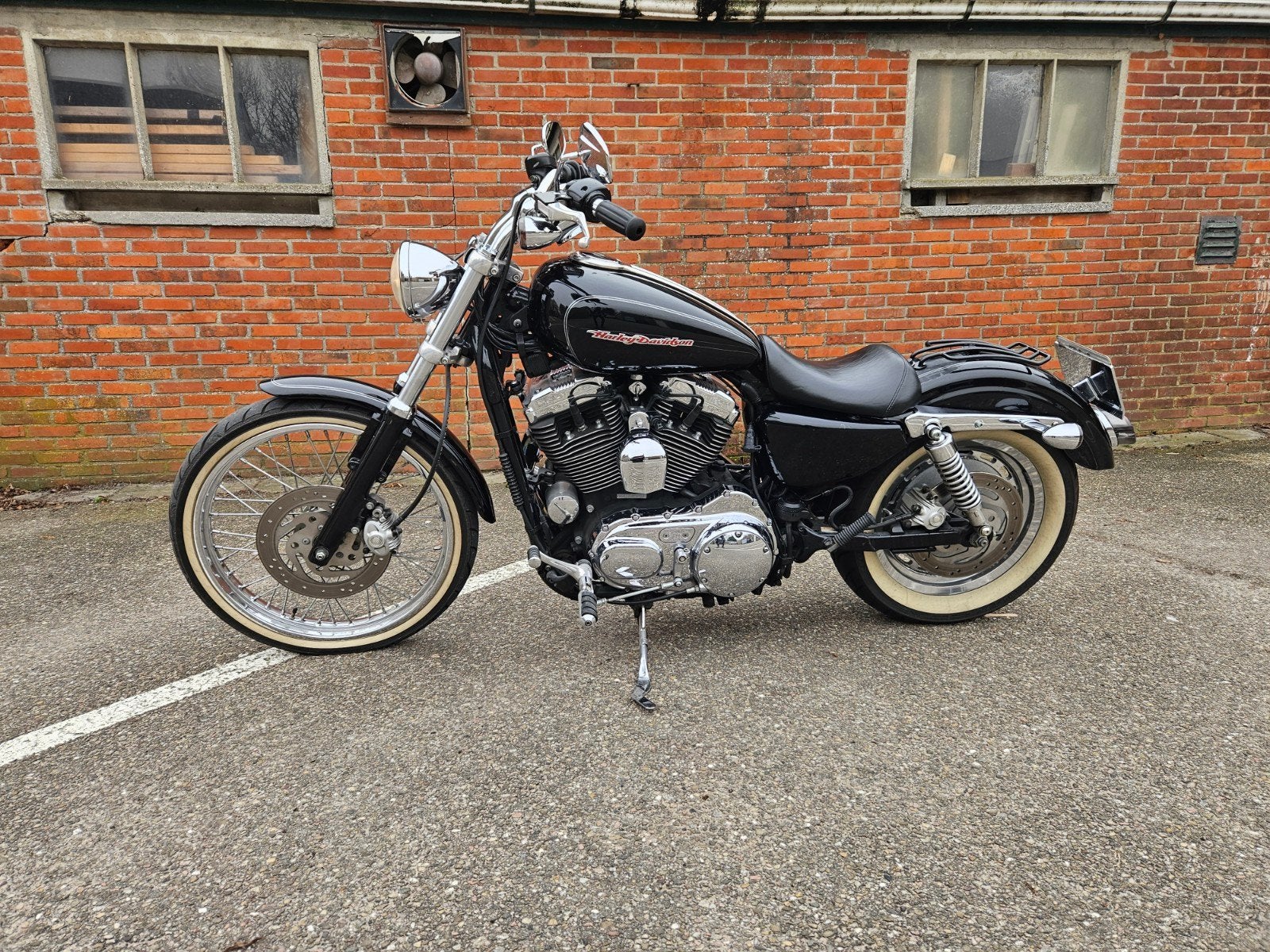Harley Davidson sportster XL1200, 2 cilinders, Occasion, Particulier, Meer dan 35 kW