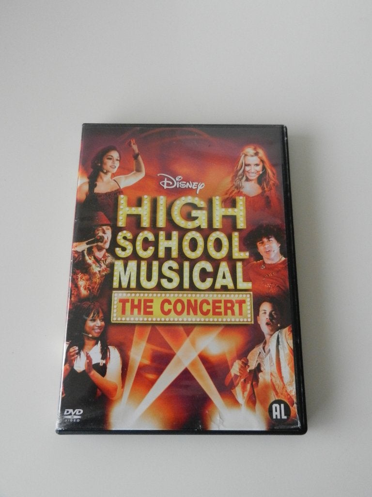 High School Musical - The Concert dvd, Alle leeftijden, Ophalen of Verzenden, Zo goed als nieuw