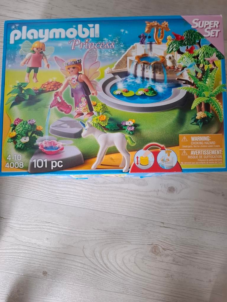 Playmobil Princess Supersets 4008 - Sprookjesfontein, Kinderen en Baby's, Speelgoed | Playmobil, Ophalen of Verzenden