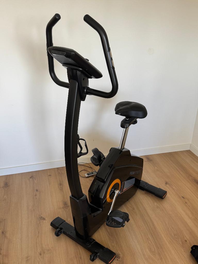 Flow Fitness Stelvia Hometrainer, Sport en Fitness, Ophalen, Zo goed als nieuw, Kunststof, Hometrainer