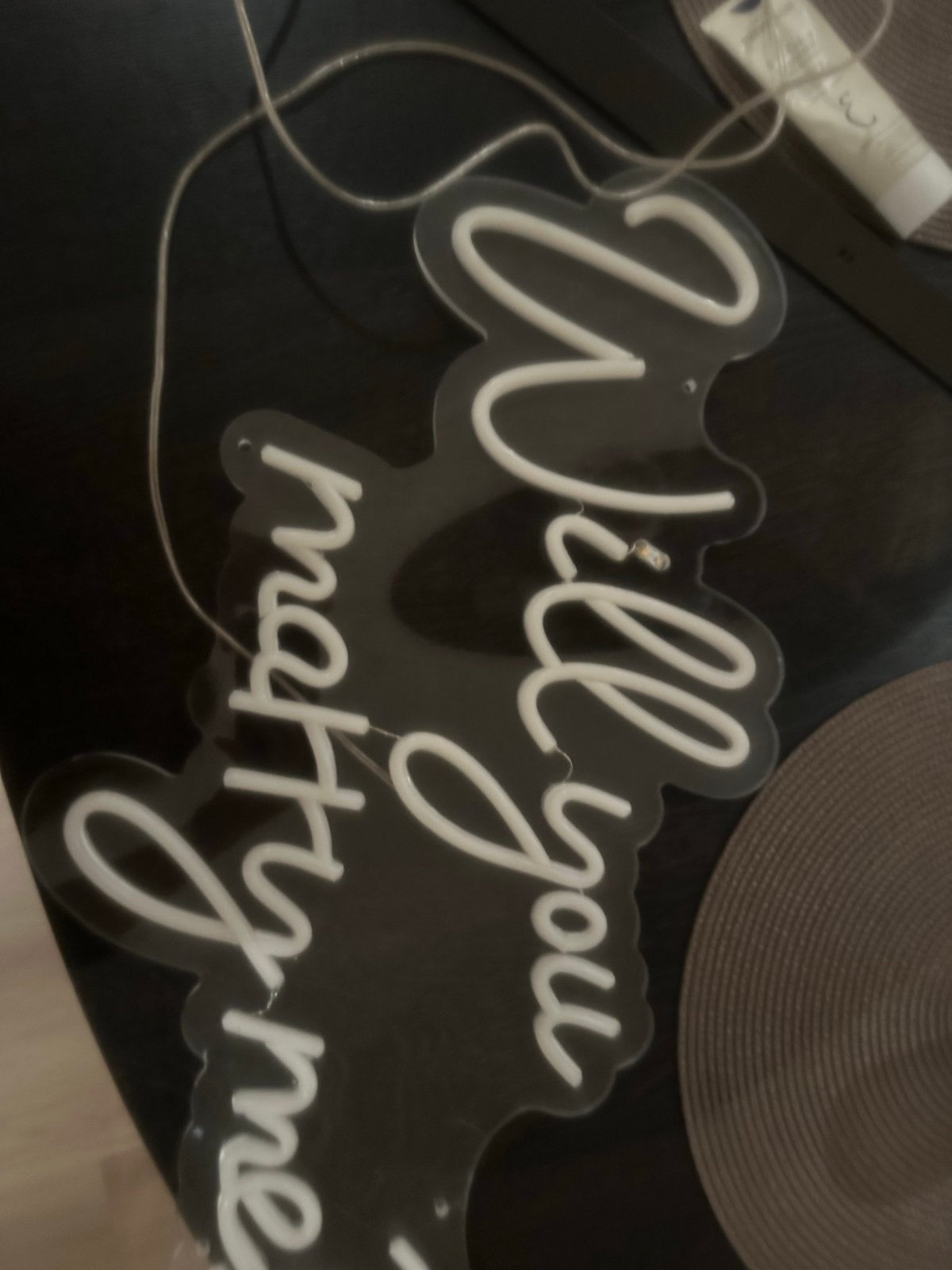 LED Neon Tekst 'Will you marry me?' - Romantische Verlichtin, Huis en Inrichting, Lampen | Overige, Ophalen, Nieuw, Kunststof