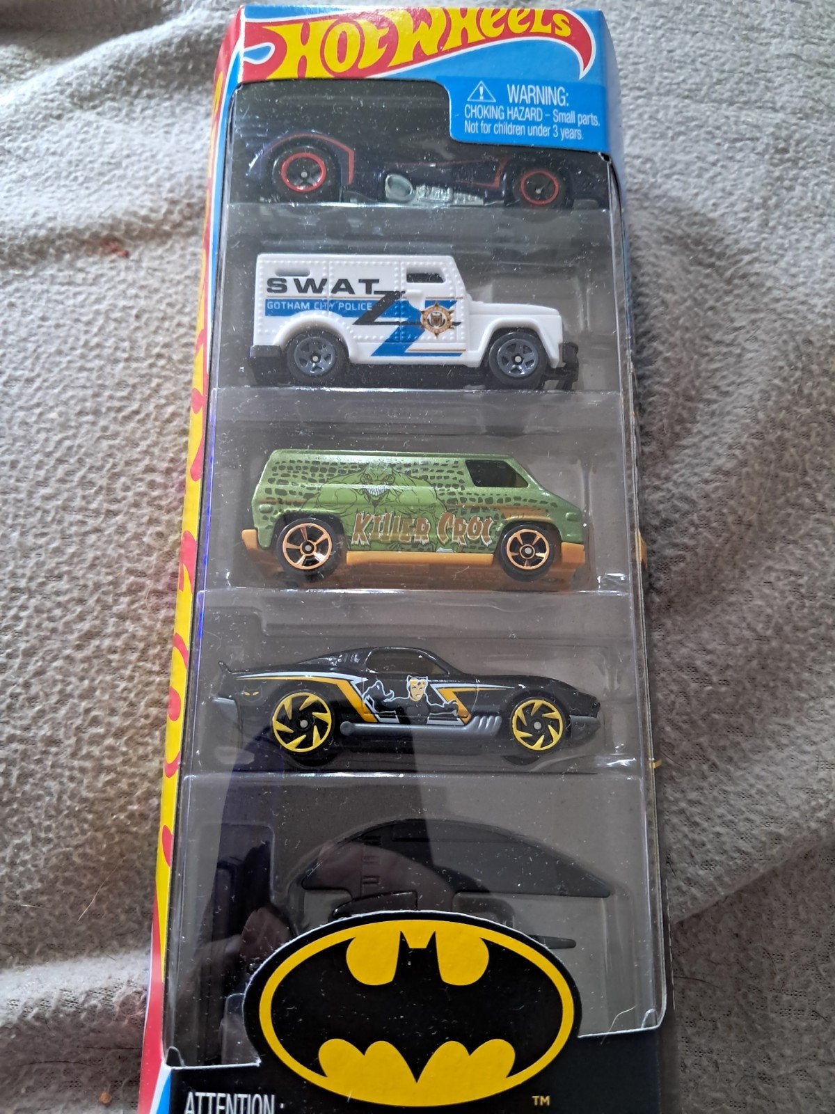 Hot Wheels 5 pack Batman nieuw Batmobile Batplane, Ophalen of Verzenden, Nieuw, Auto