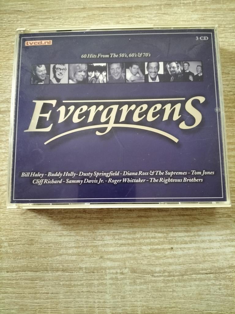 Evergreens 3 cd box, Ophalen of Verzenden, Pop