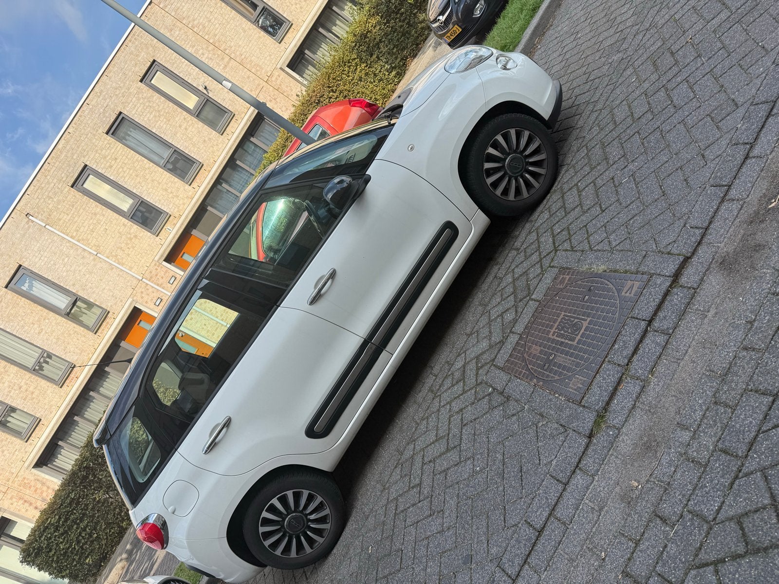 Fiat 500L 0.9 Twinair 2014 Wit, Wit, Origineel Nederlands, Handgeschakeld, Particulier