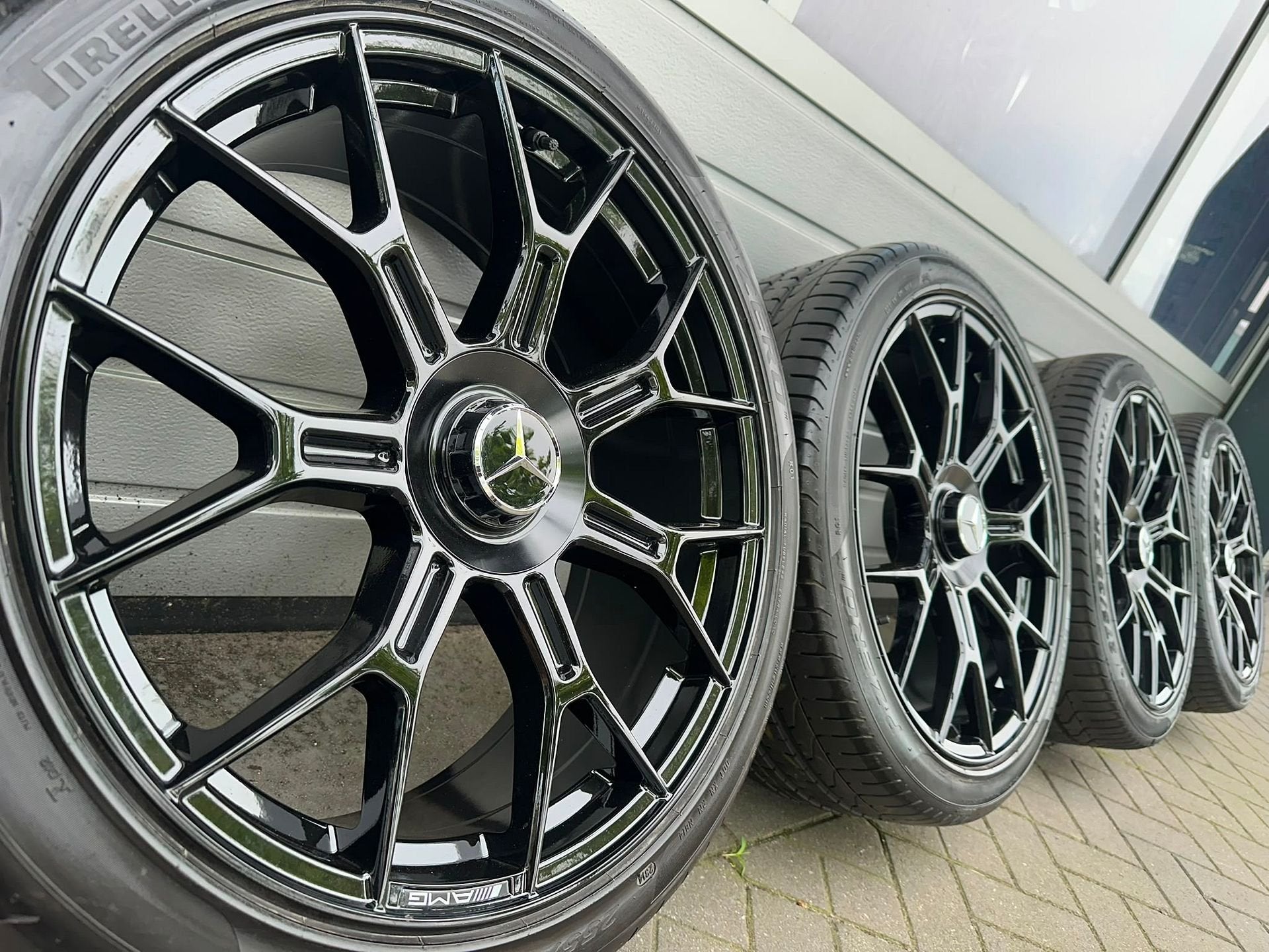 21" Mercedes AMG GLC C254 X254 X253 W253 GLC 43 Coupe velgen, 255 mm, -, -, Banden en Velgen