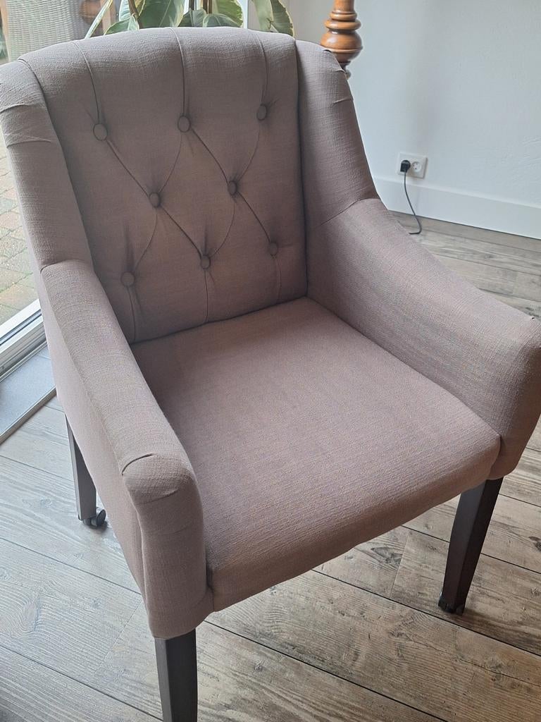 Eetkamer stoelen, Huis en Inrichting, Ophalen, Zo goed als nieuw, Minder dan 75 cm, 50 tot 75 cm