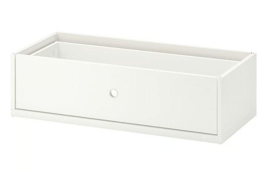 IKEA Elvarli Lade wit 80 x 36 cm, Huis en Inrichting, Ophalen, Gebruikt, 50 tot 100 cm, Minder dan 100 cm