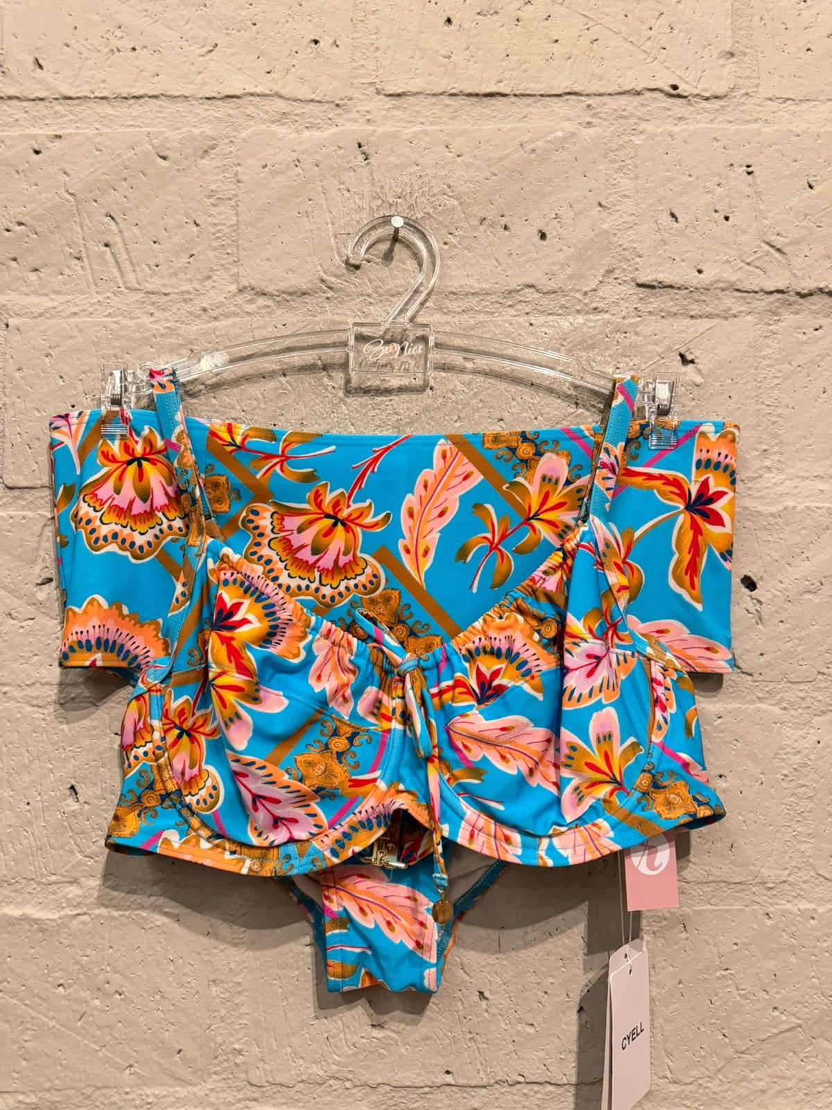Cyell bikini 85C/ 42C slip 42 NIEUW!! Nu €37,50, Kleding | Dames, Badmode en Zwemkleding, Ophalen of Verzenden, Nieuw, Blauw, Bikini