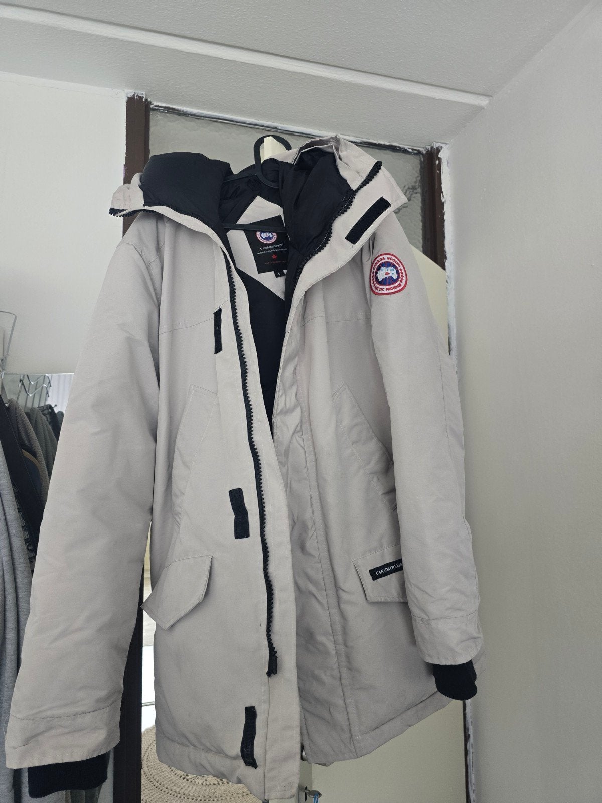 Canada Goose Parka, Kleding | Heren, Maat 52/54 (L), Canada Goose, Ophalen of Verzenden, Grijs