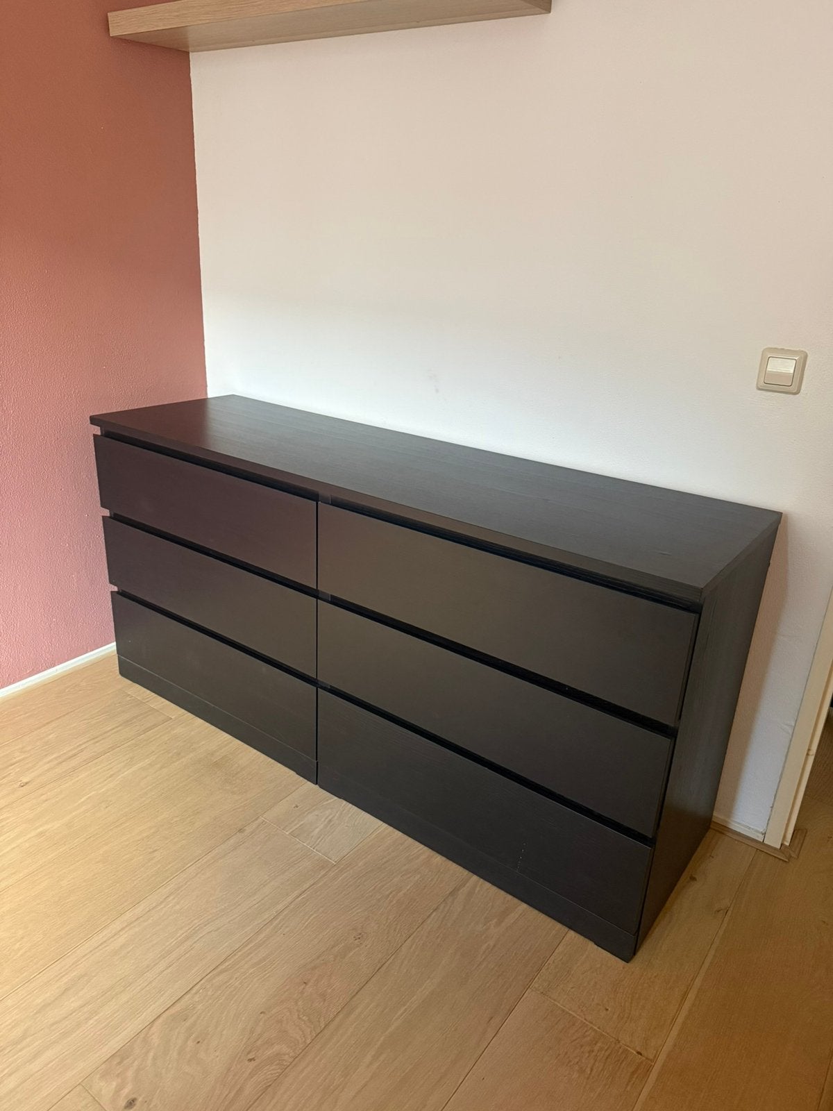 Ikea Malm ladekast, Ophalen, Gebruikt, 5 laden of meer, 150 tot 200 cm