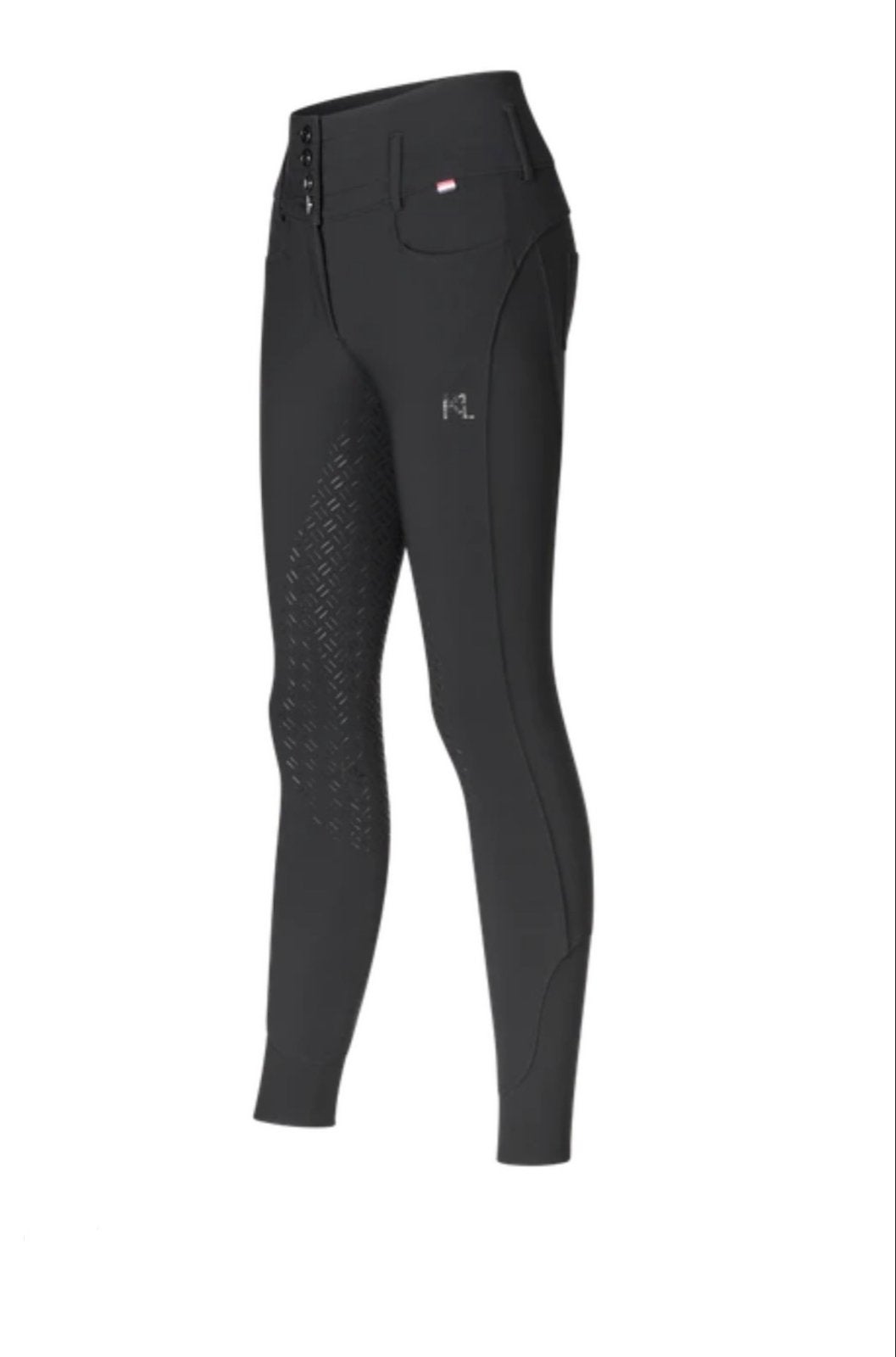 KINGSLAND RIJBROEK KHLOE X SHAPE FULL GRIP maat 38 zwart, Dieren en Toebehoren, Met stretch, Kingsland, Dressuur, Zo goed als nieuw