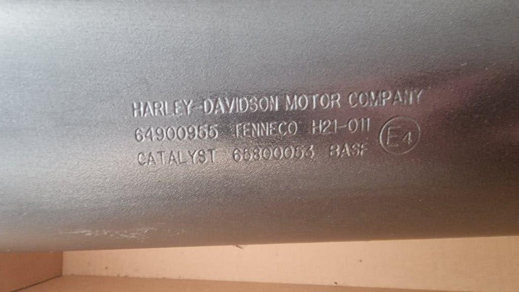 Harley Davidson zwarte uitlaat  Touring 2017-up, Ophalen of Verzenden, Gebruikt