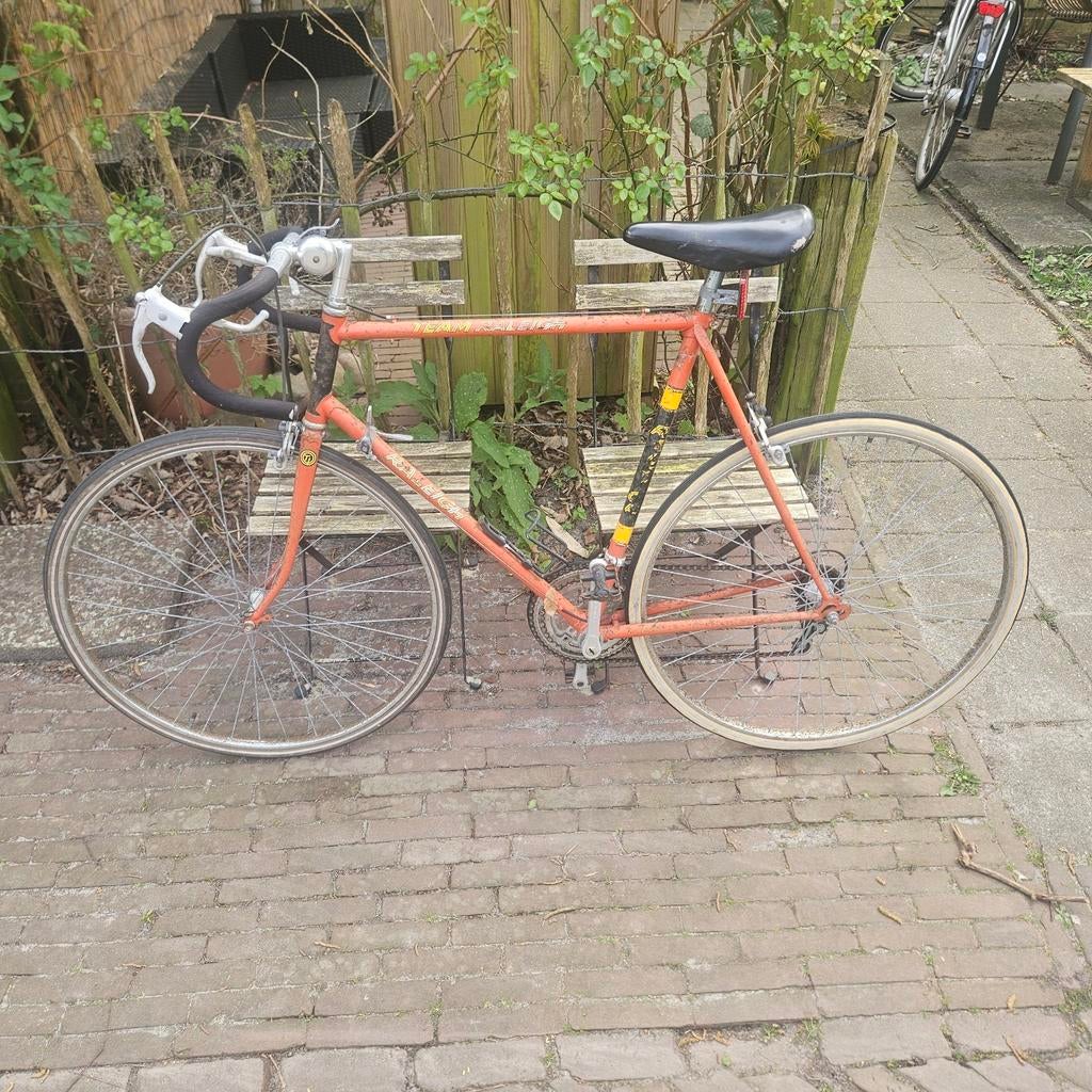 Raleigh racefiets retro vintage, Gebruikt, Ophalen, Overige merken, 10 tot 15 versnellingen