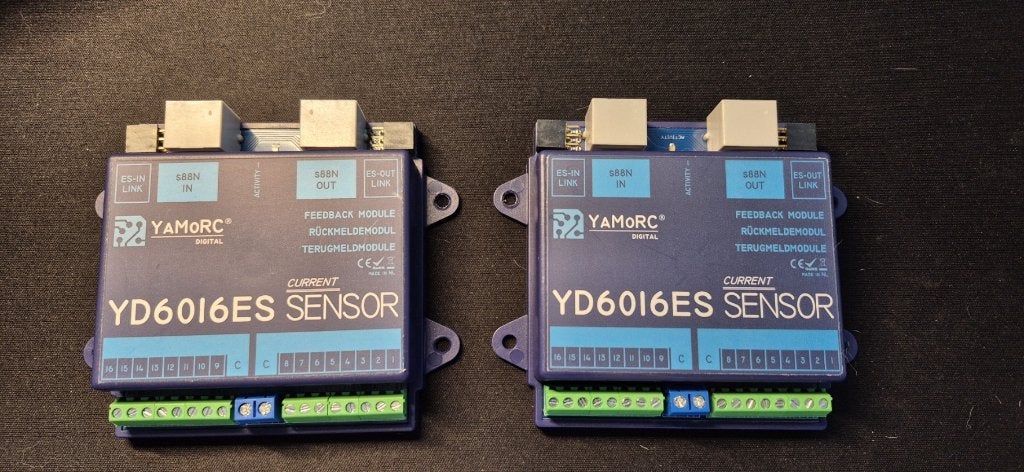 2x Yamorc YD6016ES-cs bezetmelder, Overige merken, Gelijkstroom, Overige typen, Ophalen of Verzenden