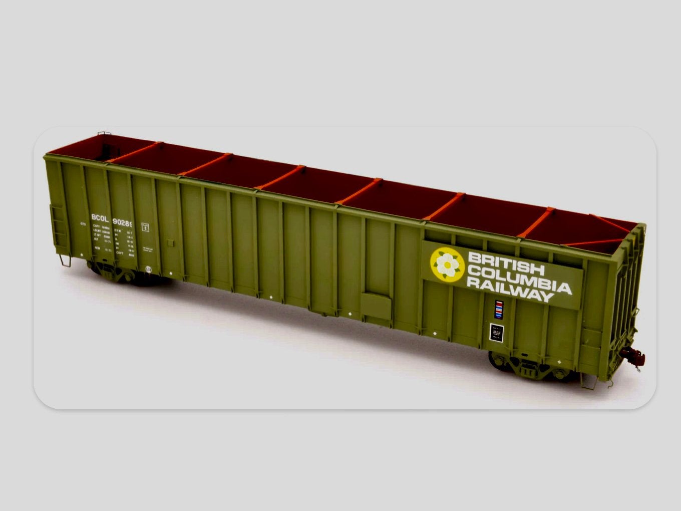BC-Rail/PGE : Wood Chip Car kits, USA Canada, 5 x bouwpakket, Hobby en Vrije tijd, Bachmann, Gelijkstroom of Wisselstroom, Ophalen of Verzenden