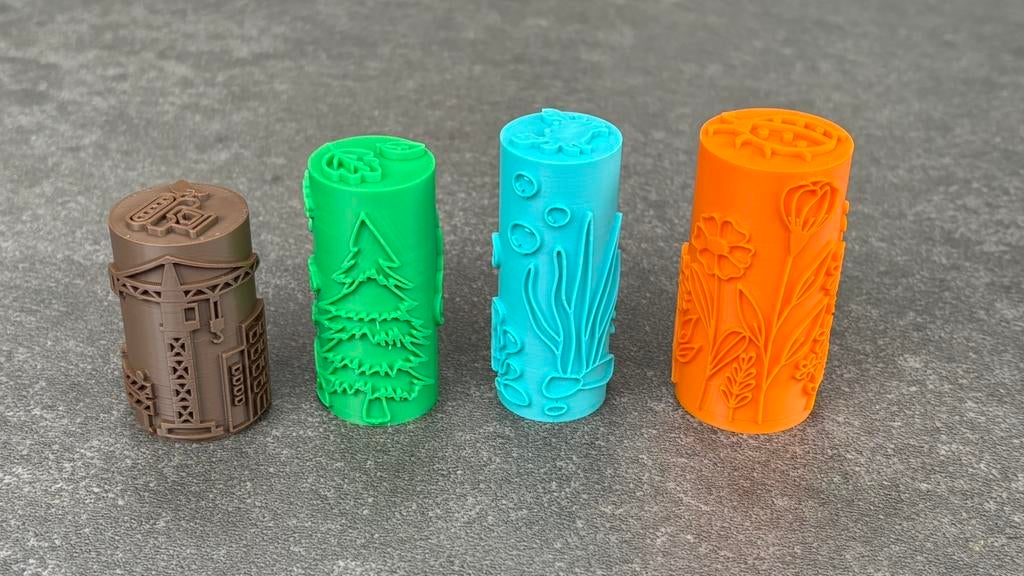 Set van 4 Kinder Rollers – Klei & Zand Speelgoed, Ophalen of Verzenden, Nieuw