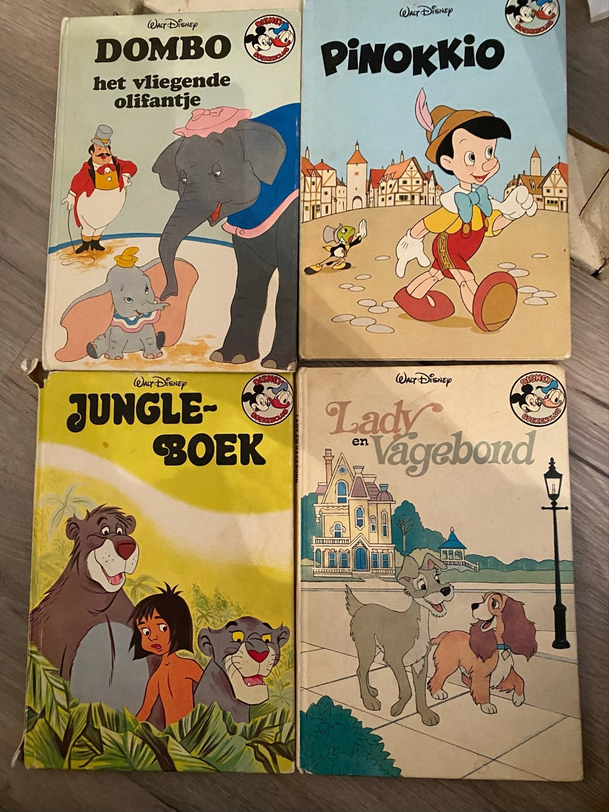 Disney Boeken Collectie - 12 Vintage Sprookjesboeken, Ophalen of Verzenden, Gelezen, Sprookjes