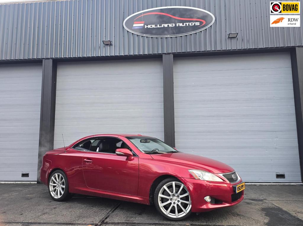 Lexus LEXUS IS 350C Cabrio, uniek met de 3.5 V6 motor, 310pk, Automaat, Euro 5, Achterwielaandrijving, Gebruikt