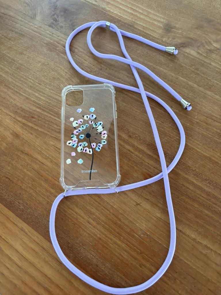 Prachtig hoesje met koord Iphone 11, Ophalen of Verzenden, Overige typen, Apple iPhone