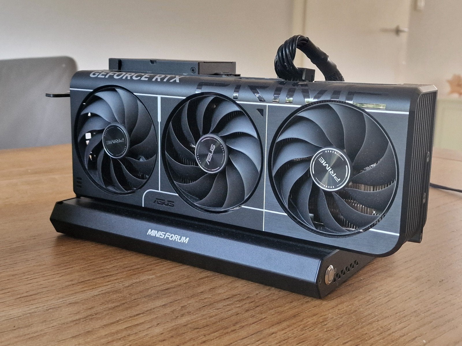 READ DESC: RTX 5080 Prime, MEG2 eGPU set, Ophalen, Zo goed als nieuw, GDDR6, PCI-Express 4