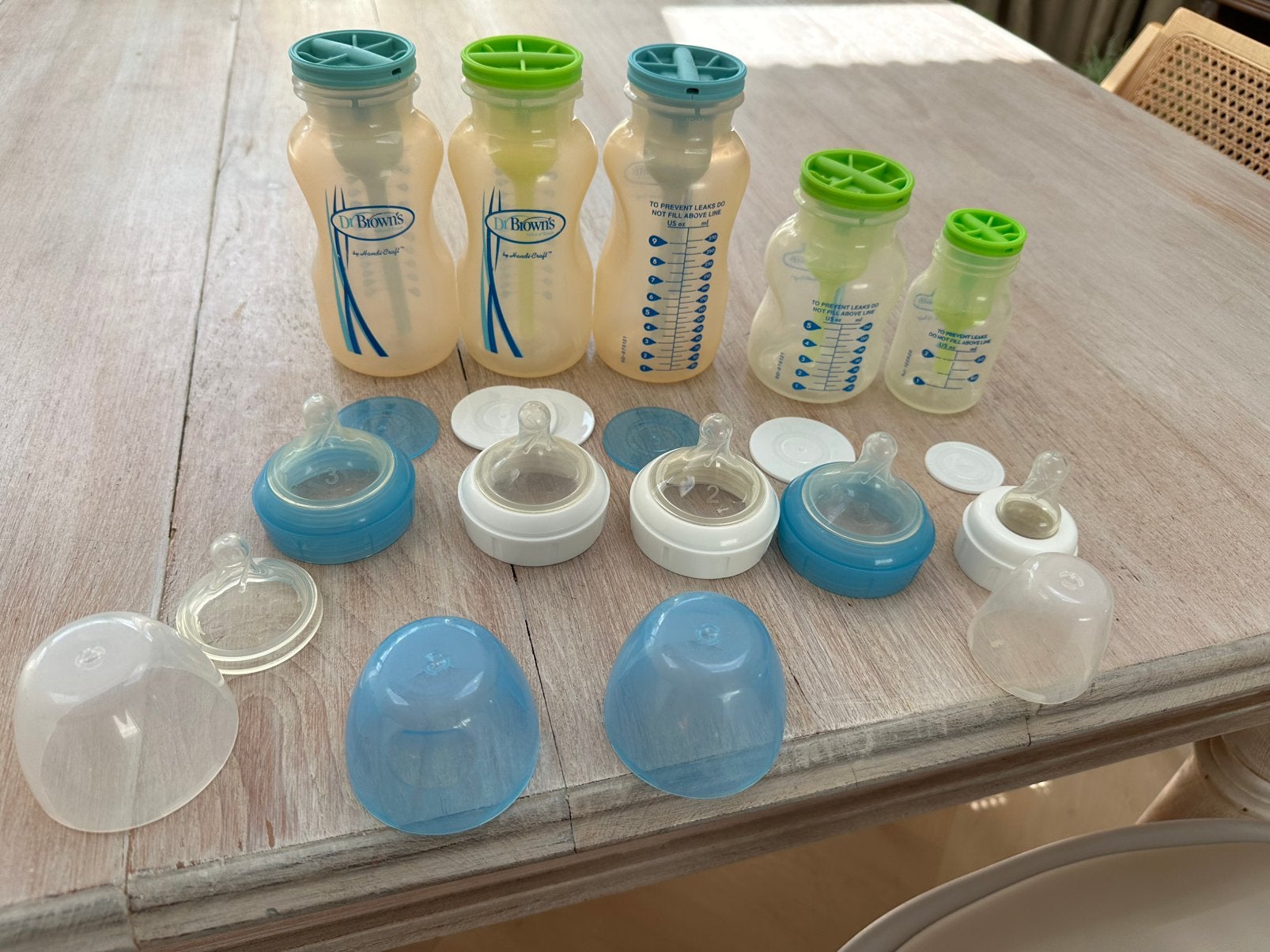Dr Brown’s flessen (klein tot groot), Ophalen, Gebruikt, Babyfles, Dr. Brown's