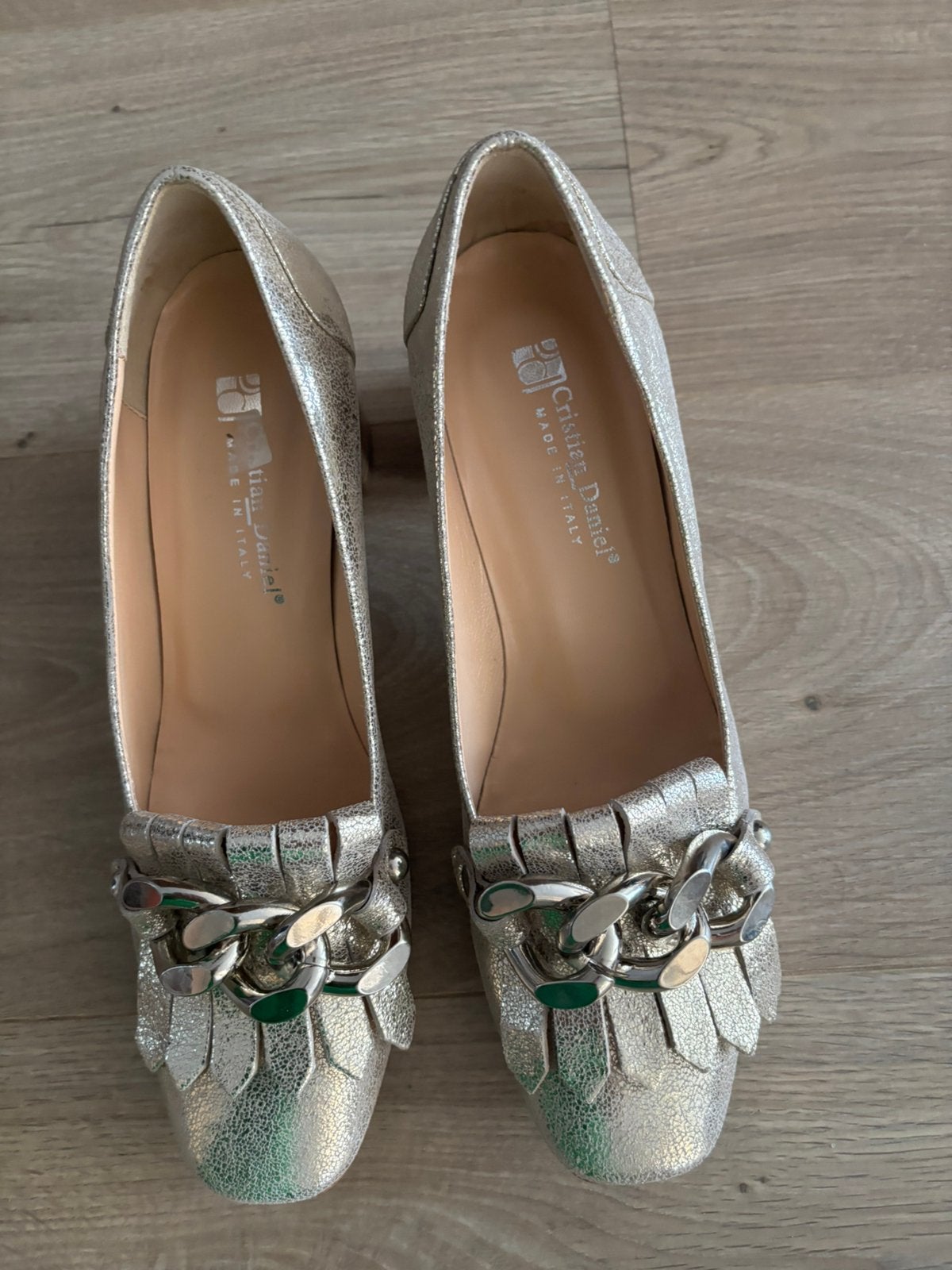 Christian Daniel pump mt 39,5, Ophalen of Verzenden, Zo goed als nieuw, Overige kleuren, Pumps