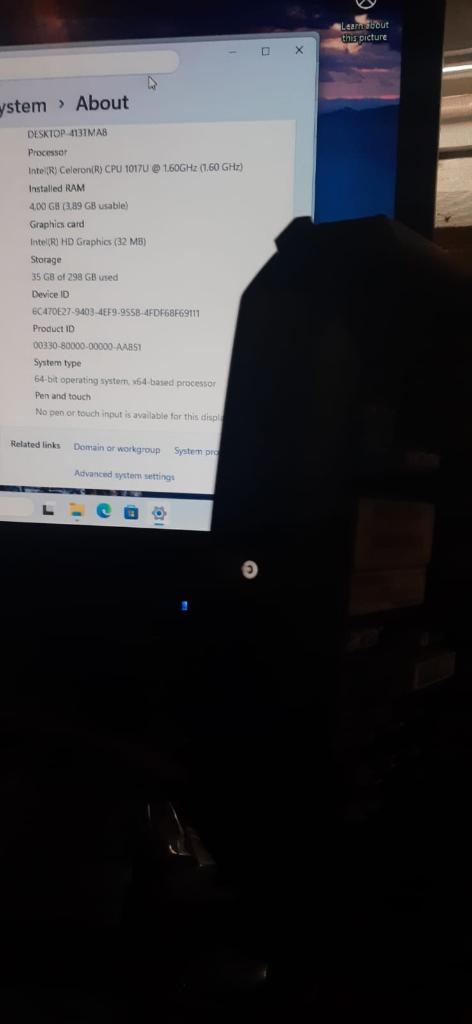 Acer Veritron N2620G mini pctje, Gebruikt, HDD, Minder dan 2 Ghz, Ophalen of Verzenden