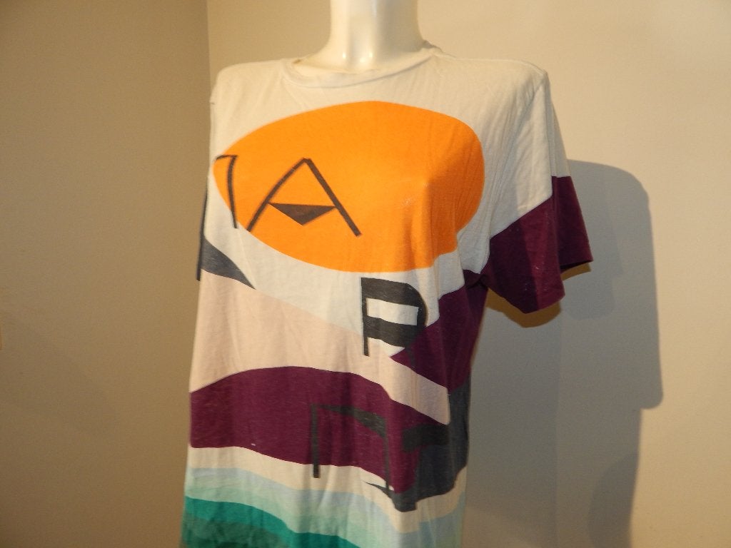 Isabel Marant casual shirt in afbeelding merk in de stof M, Korte mouw, Gedragen, Maat 38/40 (M), Isabel Marant