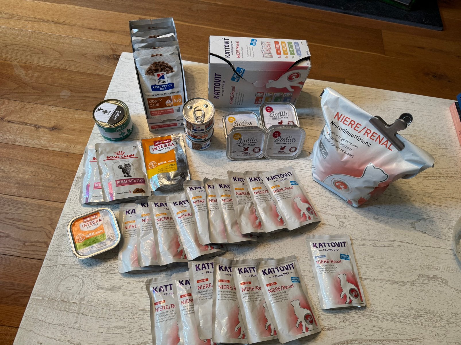 Nierdieet/ renal kat: Kattovit, Hill’s, Integra, Smilla, etc, Ophalen of Verzenden, Kat