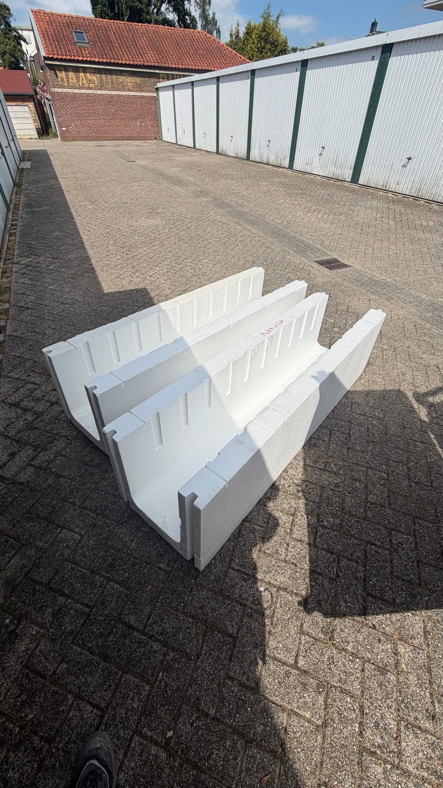 Funderingsbekisting EPS - 2 stuks, Ophalen, Gebruikt