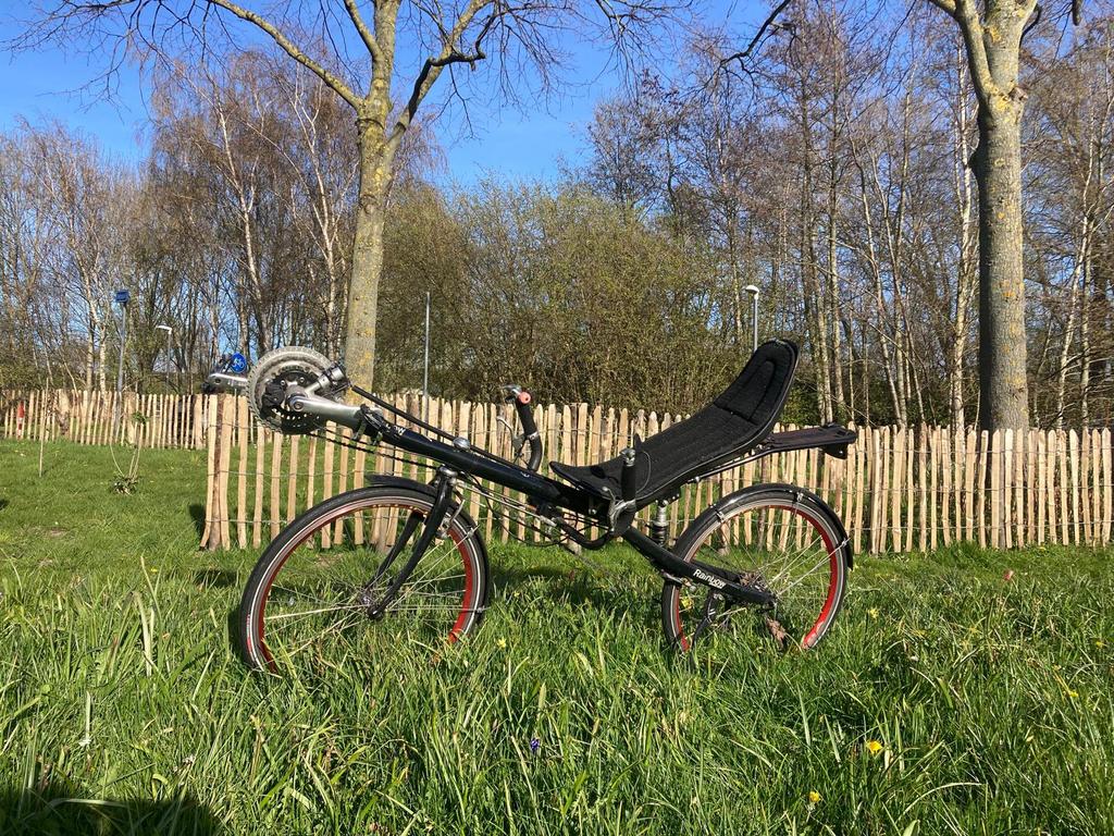 Rainbow ligfiets, incl. fietstassen., Ophalen, Zo goed als nieuw, Onderstuur, Overige merken
