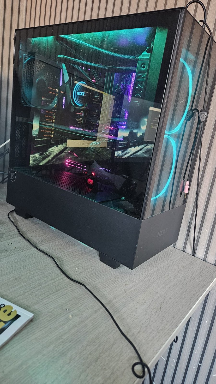 Gaming pc + monitor, Ophalen, Gebruikt, Met monitor, Gaming