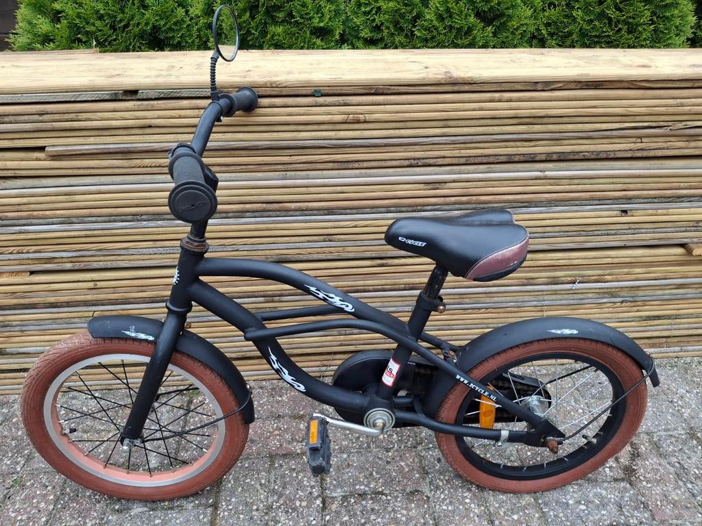 Kinder fiets 16 inch, Ophalen, Gebruikt, Staal