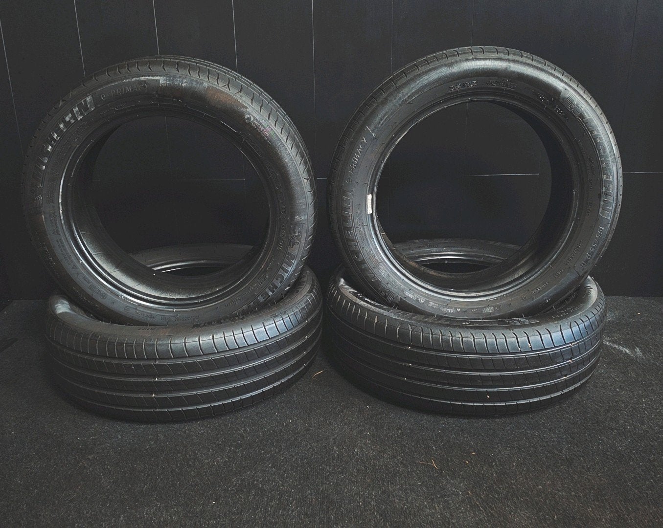 195 55 R16 16 Michelin E primacy zomerbanden, Auto-onderdelen, Banden en Velgen, Gebruikt, 16 inch, Ophalen of Verzenden, Personenwagen