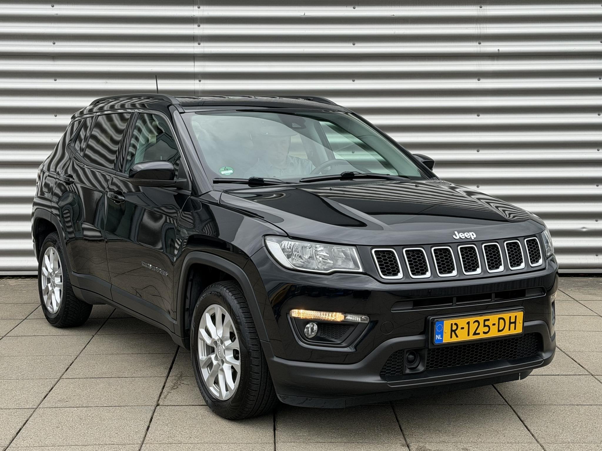 Jeep Compass 1.3T Longitude | All Season banden | Achteruitr, Stof, 4 cilinders, 150 pk, Zwart