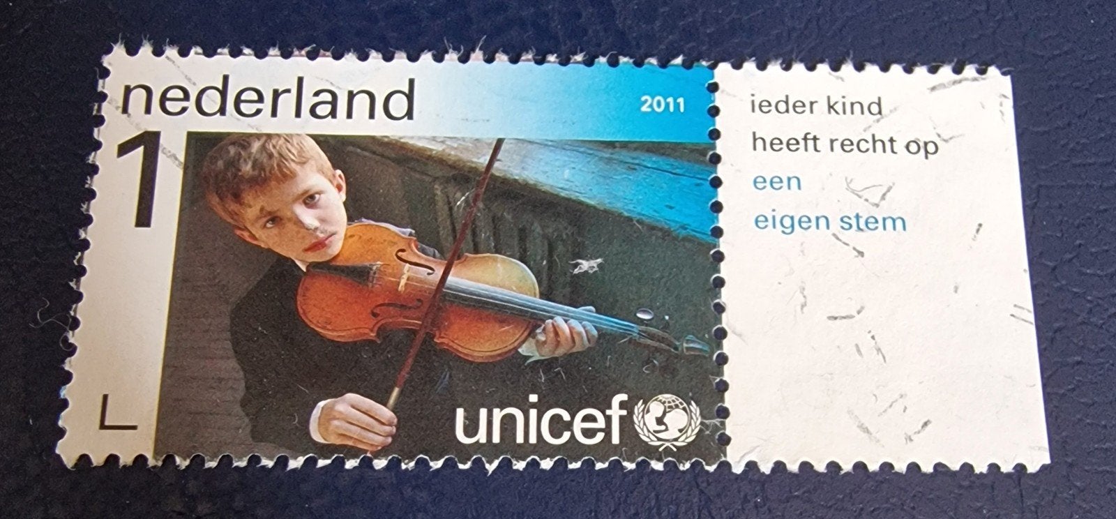 kv761 Nederlandse postzegels: 2008 Vissen en 2011 UNICEF, Ophalen of Verzenden, Na 1940, Gestempeld