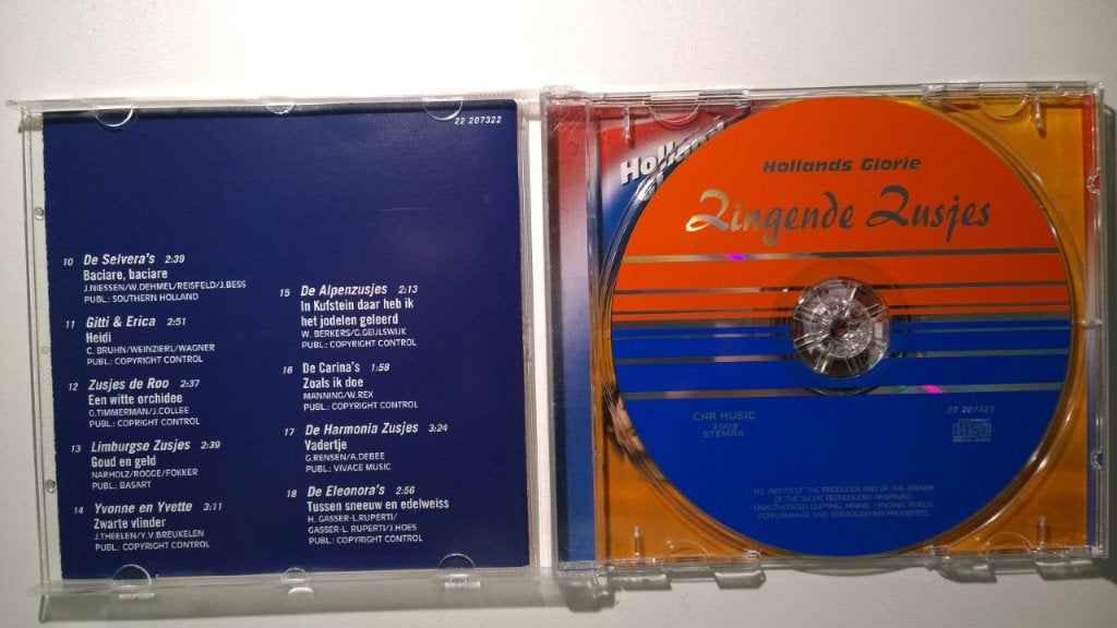 Zingende Zusjes (Hollands Glorie), Ophalen of Verzenden, Zo goed als nieuw, Nederlandstalig, Album