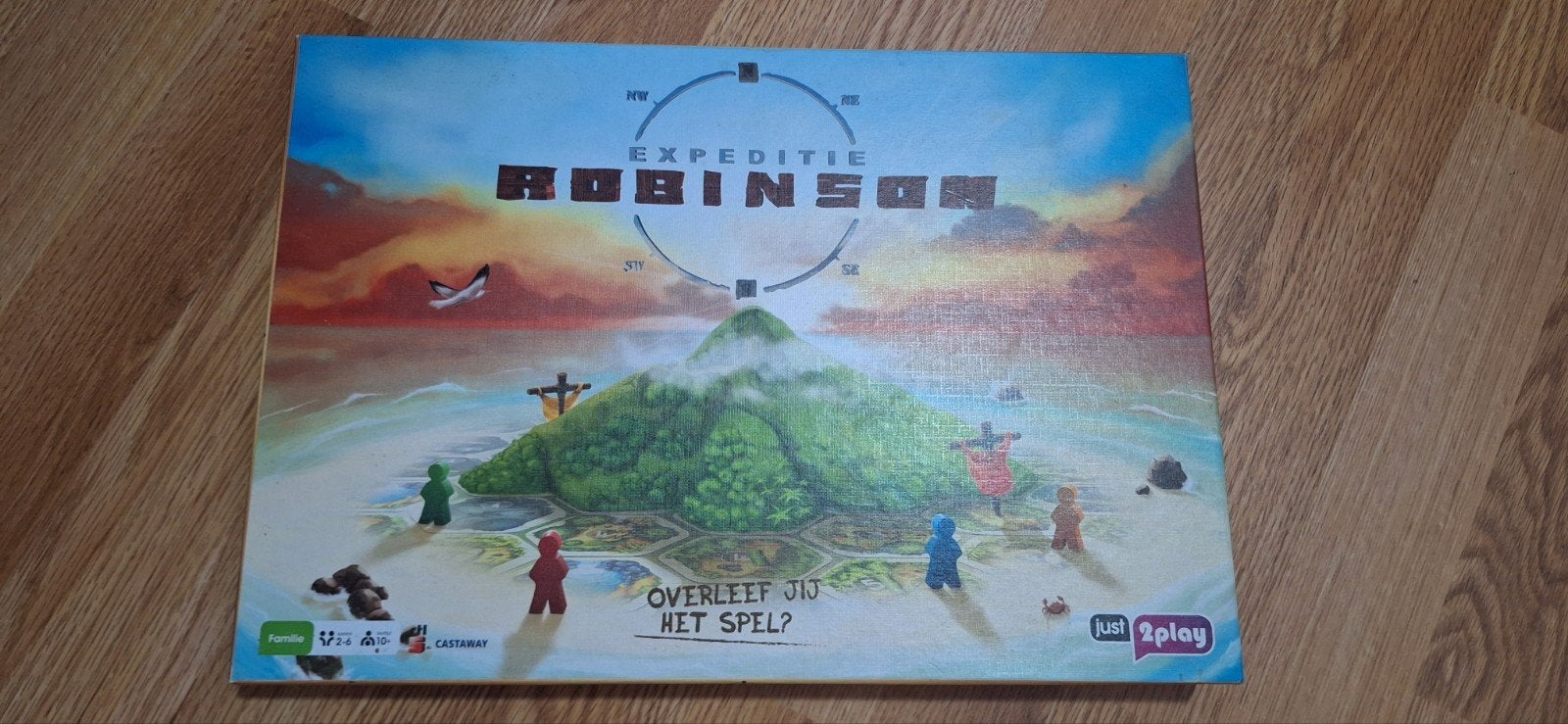 Expeditie Robinson Bordspel - Nieuw in verpakking, Hobby en Vrije tijd, Gezelschapsspellen | Bordspellen, Een of twee spelers