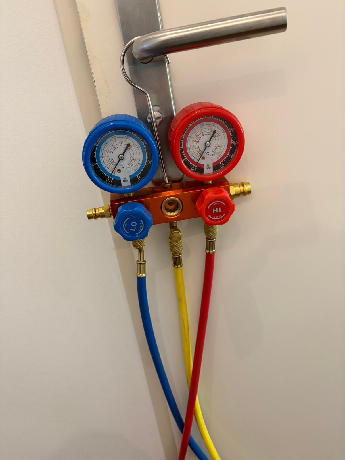 Manifoldmeter airco, Ophalen, Zo goed als nieuw