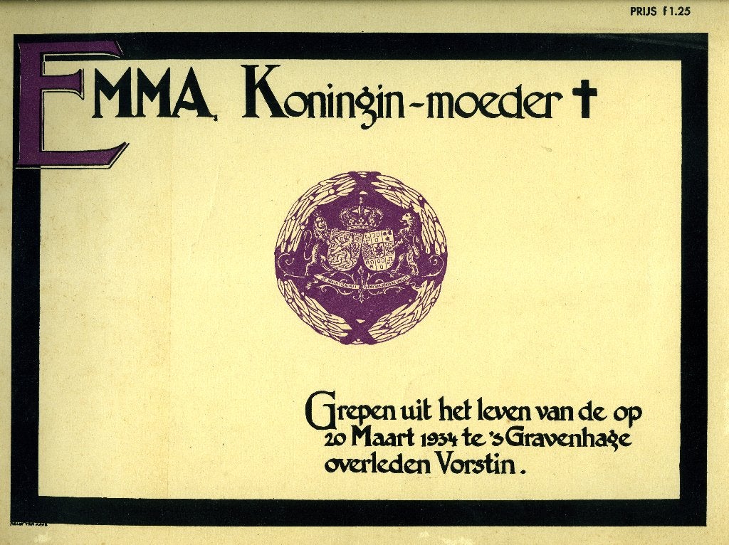 Emma Koningin-moeder, Boeken, Ophalen of Verzenden, 20e eeuw of later, Zo goed als nieuw