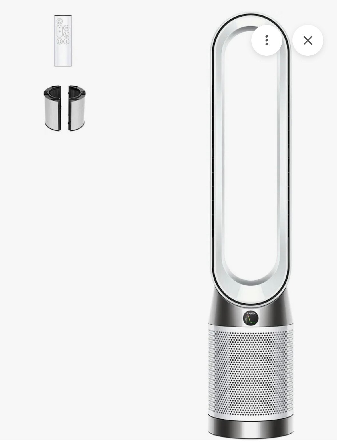 Dyson Purifier Cool gen 1 luchtreiniger en ventilator, Ophalen, Zo goed als nieuw, Torenventilator