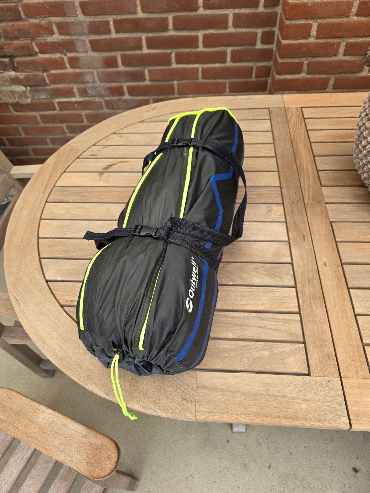 Twee personen tent Outwell Earth 2, Ophalen of Verzenden, Gebruikt, Tot en met 2