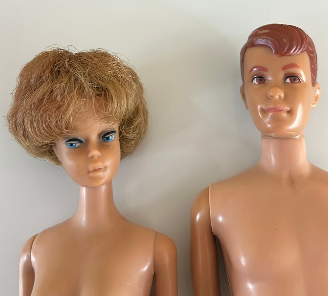 Barbie uit 1962 en Allen uit 1964, Ophalen of Verzenden, Gebruikt